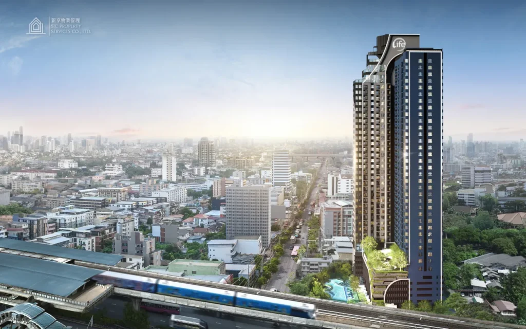 Life Udomsuk Station Project Perspective 01 Life Udomsuk Station 項目