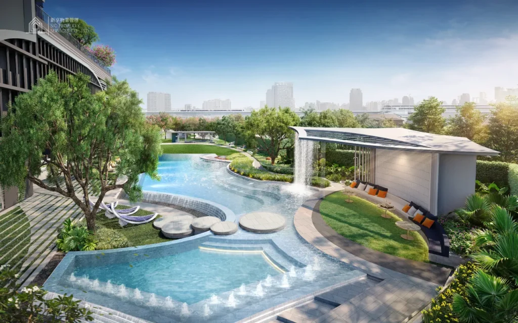 Rendering of The Resort World-Life-Udomsuk-Station The Resort World 效果圖