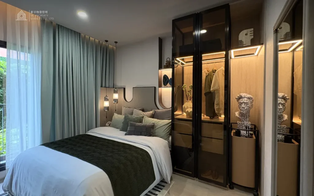 Sample Room – 1 Bedroom Extra-Life-Udomsuk-Station 03 樣板房 1 Bedroom Extra