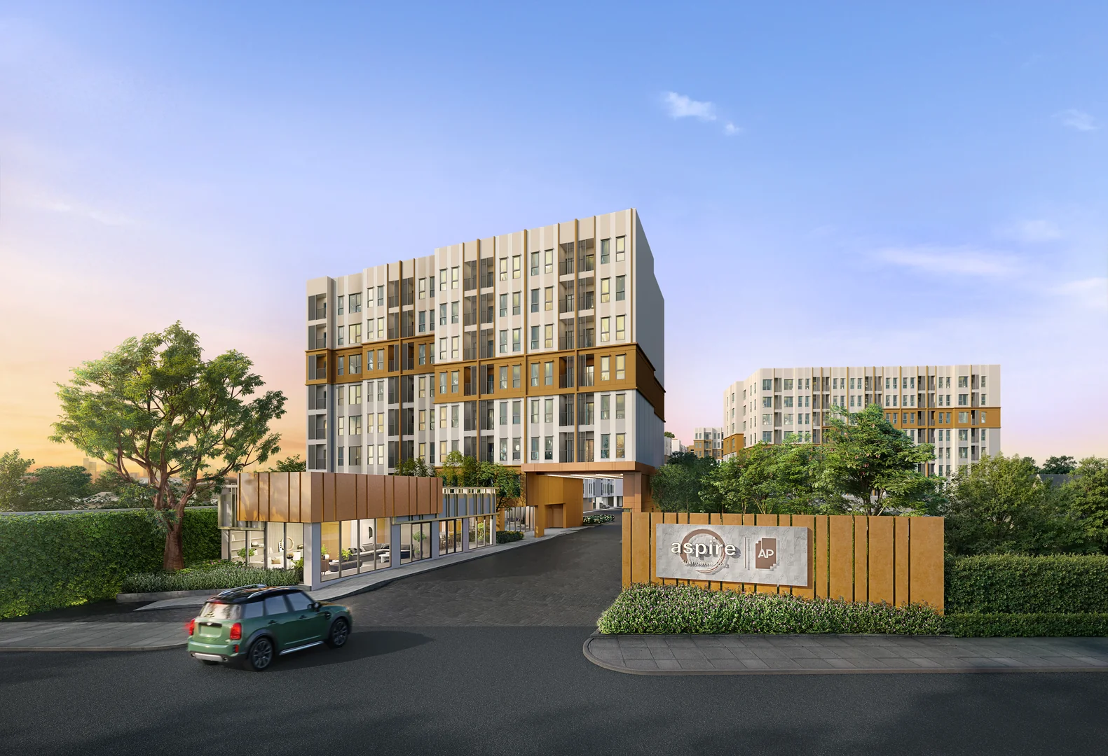 Aspire Sukhumvit 103 外觀