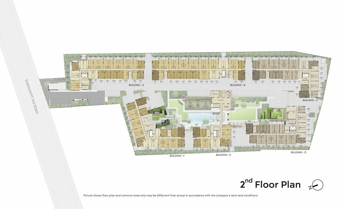 Aspire Sukhumvit 103 Floor Plan
