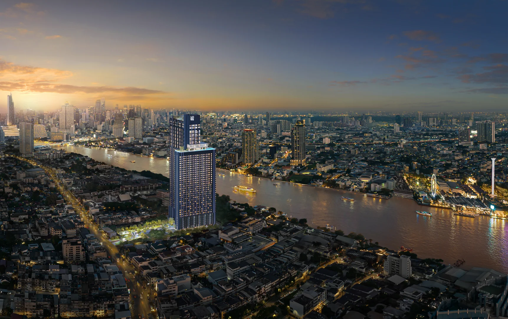 Taksin Bridge View