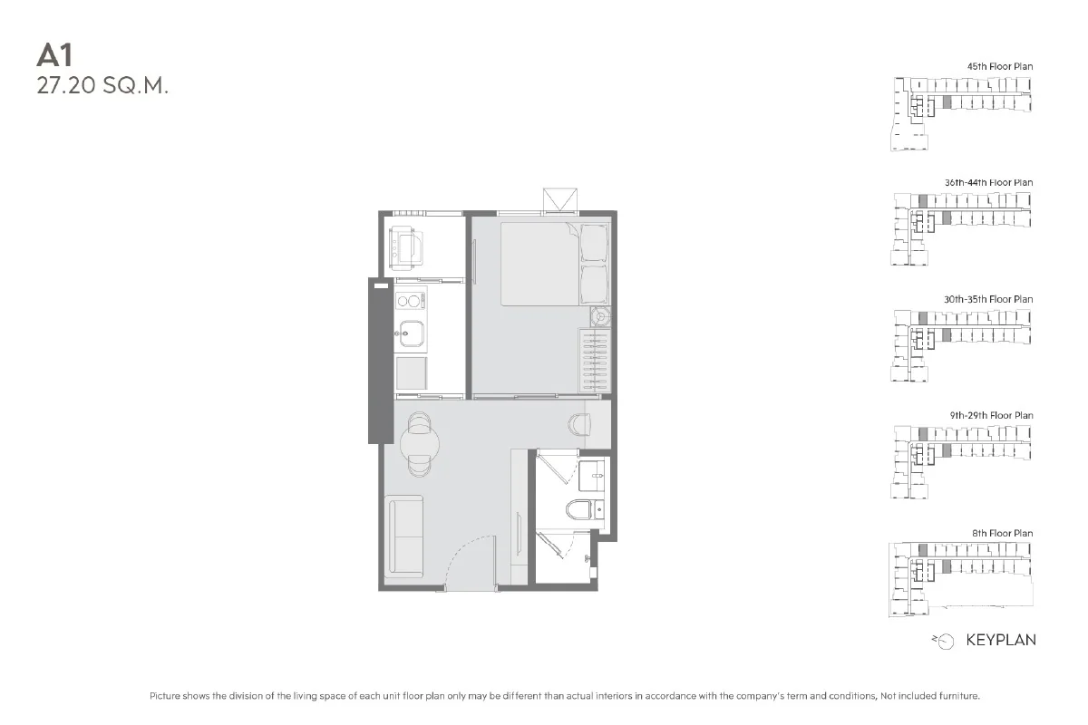 Type A1 Floor Plan