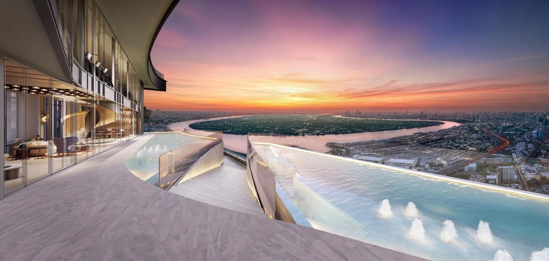 Panoramic Pool & Sunset Pool