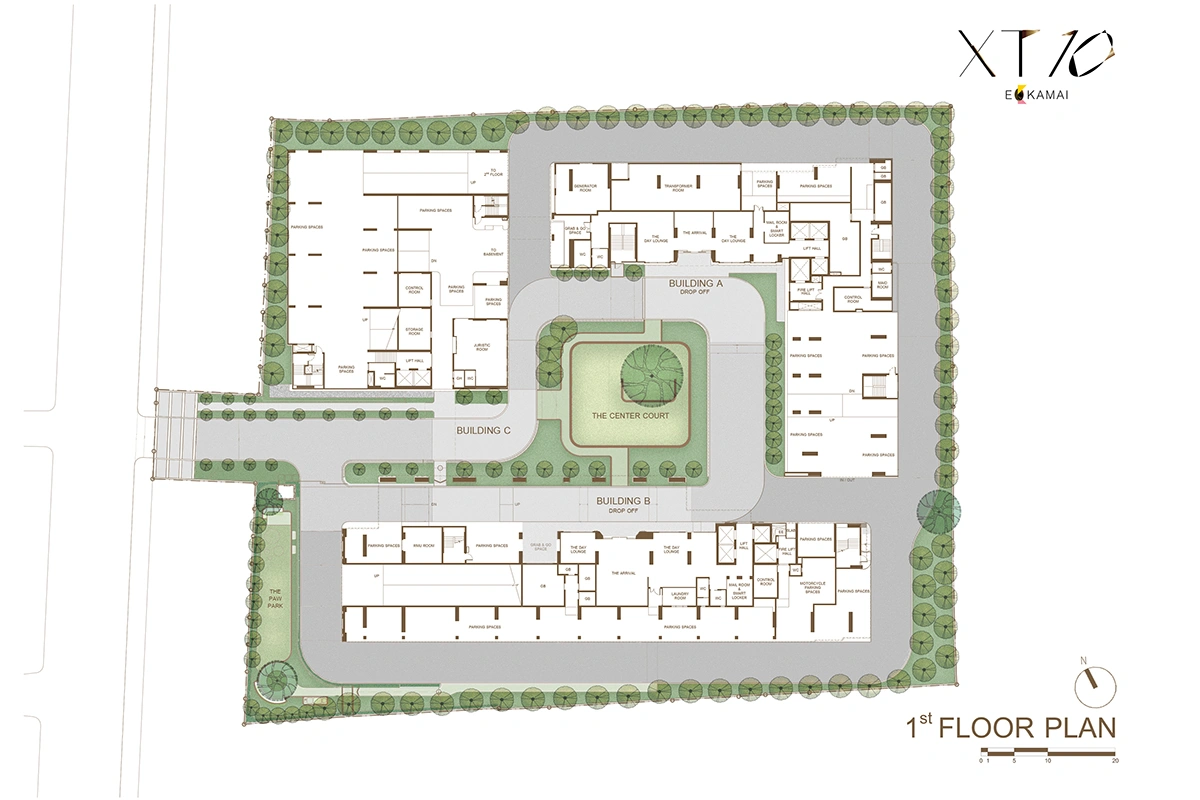 XT 10 Ekkamai floor plan overview