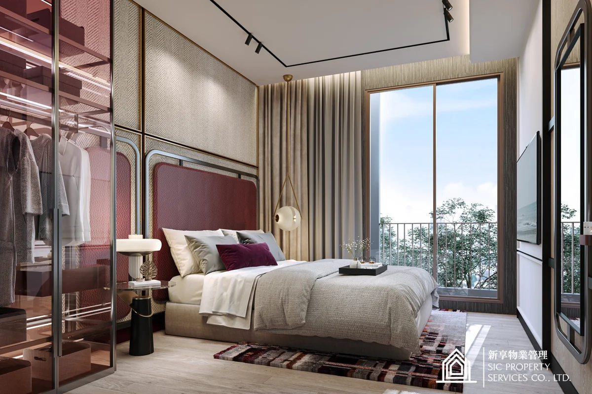 Life Ratchada-Rama9 1 Bedroom Plus mockup room
