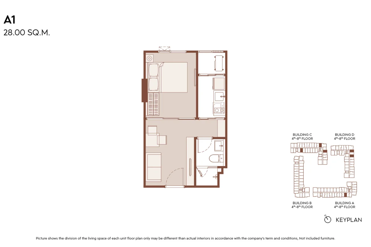 Type A1 floor plan